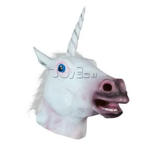 Aliexpress.com: Comprar Unicornio completo la cabeza de caballo ...