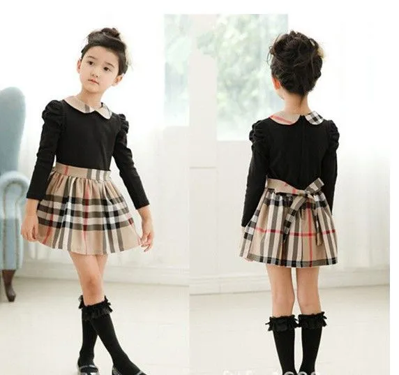 Aliexpress.com: Comprar Nuevo vestido de moda infantil, primavera ...