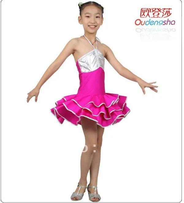 Aliexpress.com: Comprar Vestido de los niños Latin Girls Dancewear ...