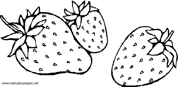 Dibujos de fresa para imprimir - Imagui
