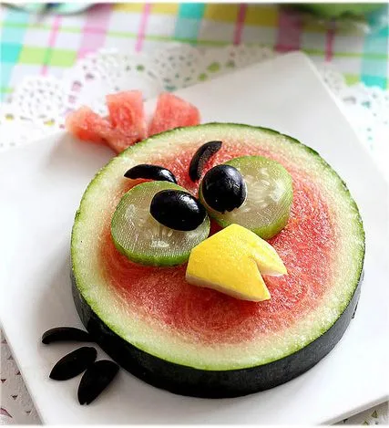 Fotos de platos decorados con frutas - Imagui
