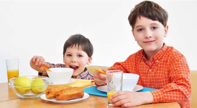 Alimentación saludable para niños en edad escolar - Buena Salud