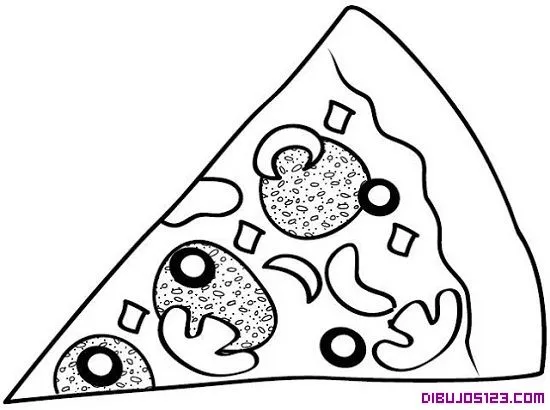Dibujo-de-porcion-de-pizza- ...