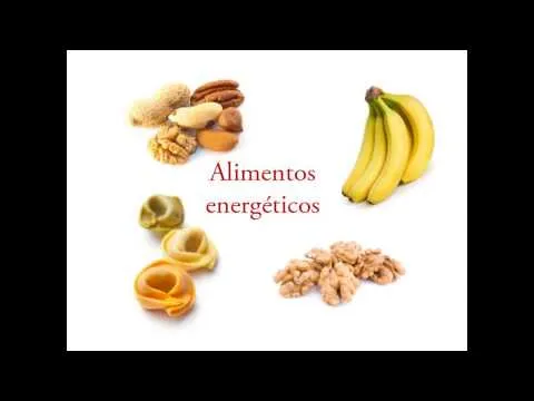 Alimentos energeticos - YouTube
