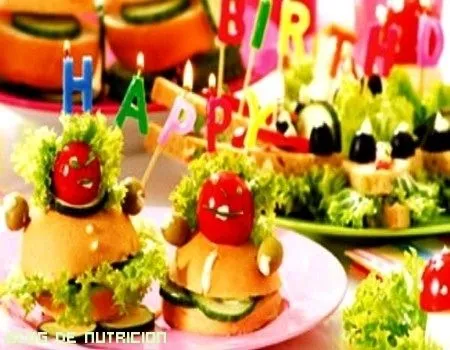 Alimentos saludables para celebrar un cumpleaños