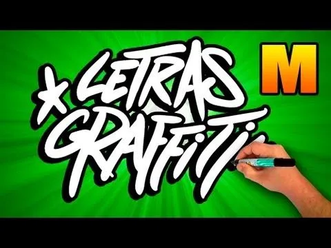 Graffiti alphabet # Letter M - YouTube