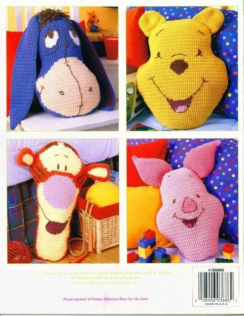 Almohadas tejidas para niños ~ Solountip.com