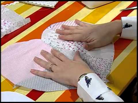 Como hacer un almohadón de corazón - YouTube