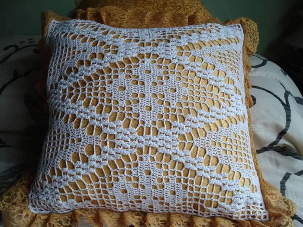 Almohadones al Crochet | Aprender manualidades es facilisimo.