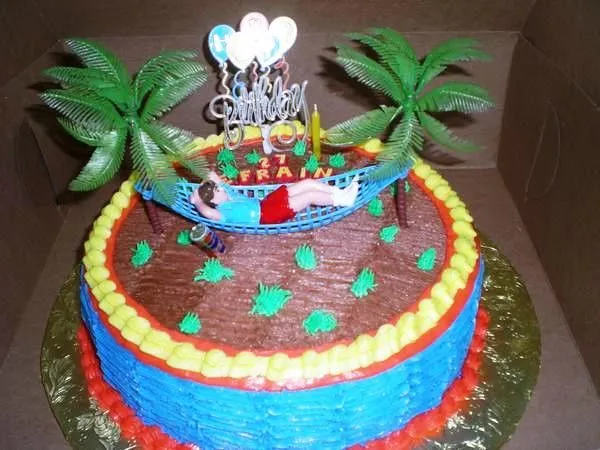 Aloha cake | Flickr - Photo Sharing!