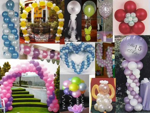 Diseños de globos para bautizo - Imagui