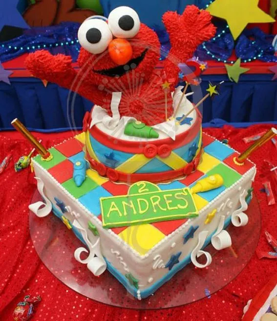 Amazing ELMO 3d cake | Our favorites cakes Amapola Casa de Tortas ...