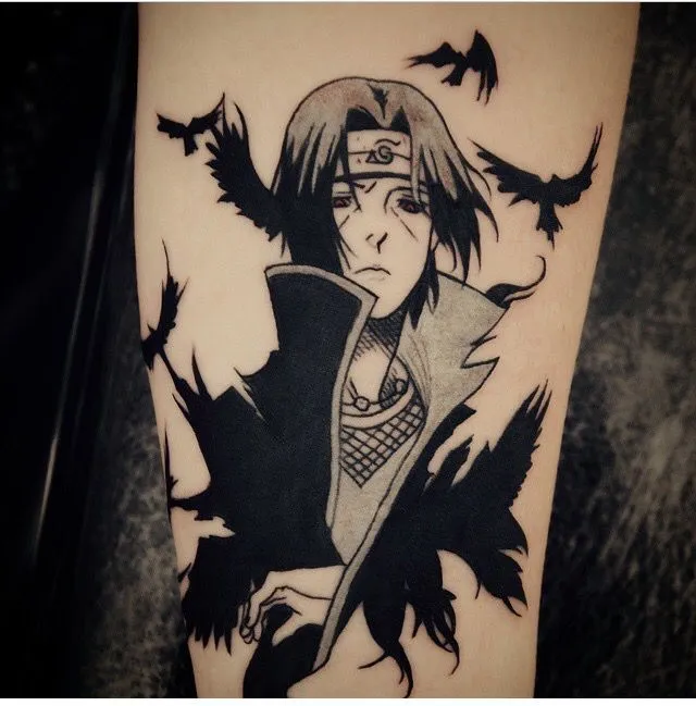 Amazing naruto tattoo - itachi - Anime tattoo - anime art ...
