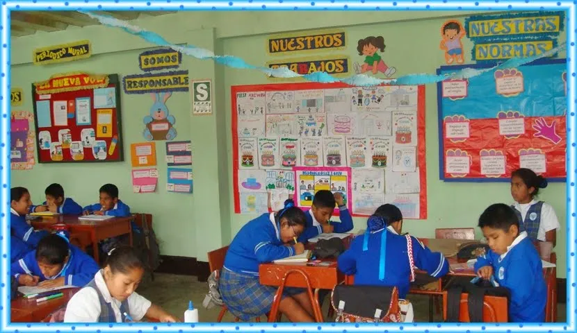 Ambientacion de aula de primaria por areas - Imagui