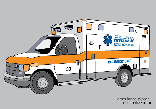 Ambulancia gratis Vector arte, free vector - 365PSD.com