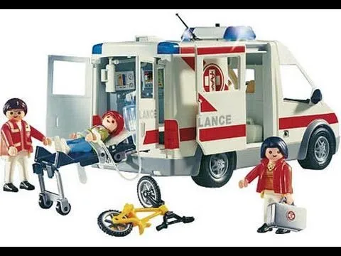 Ambulancias juguetes, dibujos animados para los niños - YouTube