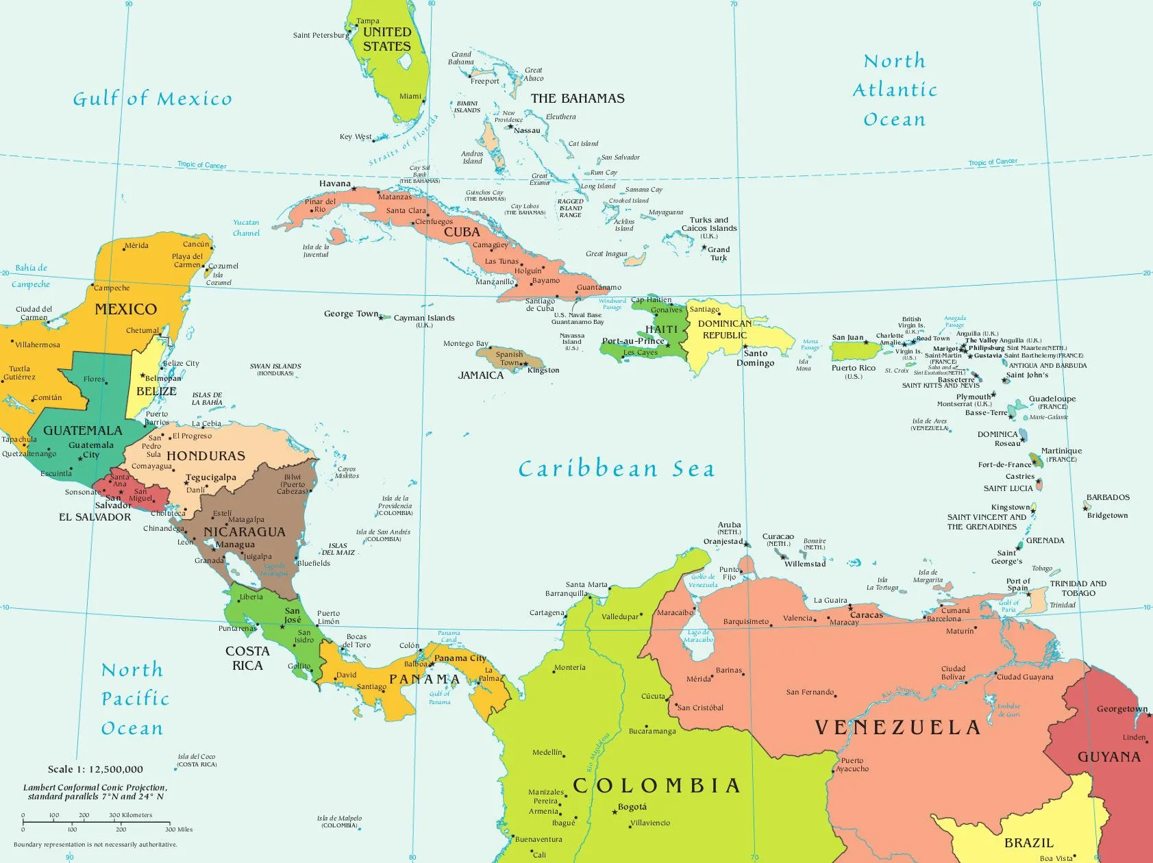 América Central - Geografia, Mapas e Países - InfoEscola América Central - Geografia, Mapas e Países - InfoEscola