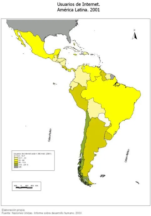 América Latina y las nuevas tecnologías de comunicación e ...