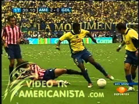 America vs chivas, fecha 9, Clau 2005 - YouTube