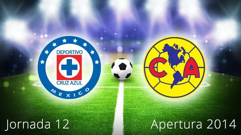 América vs Cruz Azul, Jornada 12 Apertura 2014