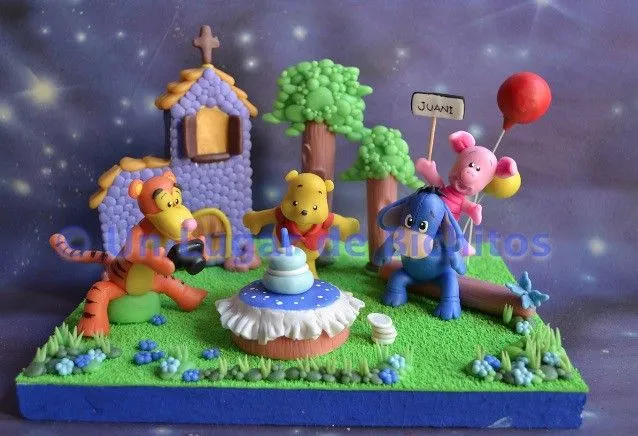 Winnie Pooh y sus amigos en porcelana - Imagui