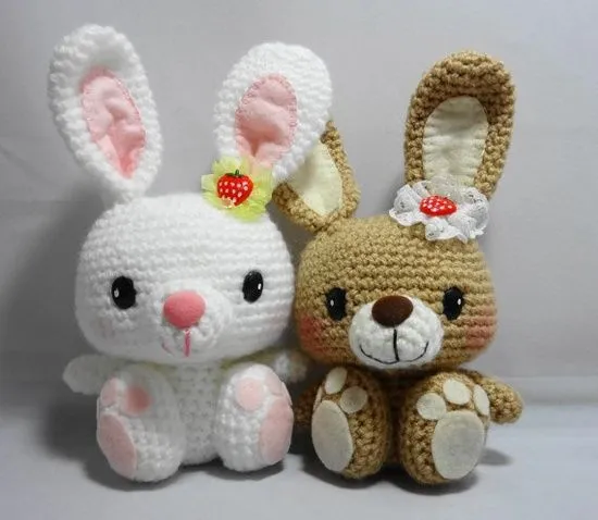 Amigurumi: Bunnies on Pinterest | Amigurumi, Crochet Bunny and Bunnies