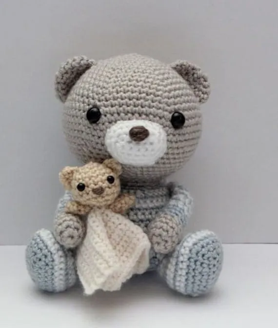 Amigurumi Crochet patrón Haribo el oso de por littlemuggles