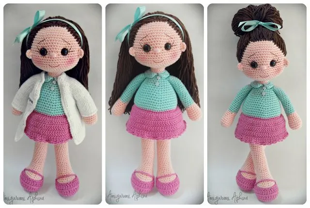 Amigurumi on Pinterest | Doll Patterns, Dolls and Crochet Teddy Bears