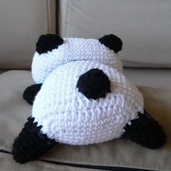 Amigurumi Panda Bear Animal Doll Crochet Pattern Free Shipping ...