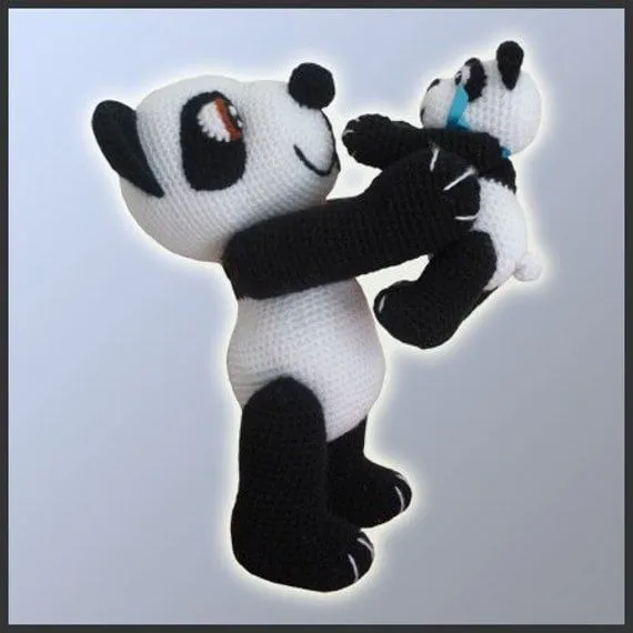 Patrones de osos pandas - Imagui