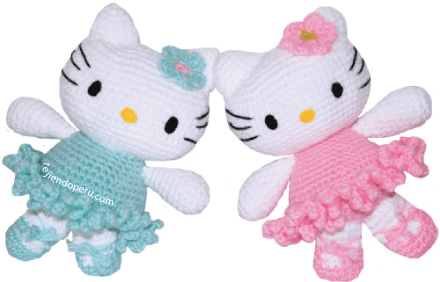 Amigurumis patrones gratis Hello Kitty - Imagui