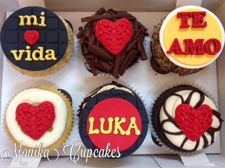 Te amo cupcakes! | cup cake te amo | Pinterest | Te Amo and Cupcake