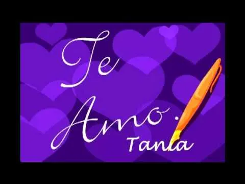 TE AMO MI TANIA (xozzue) - YouTube