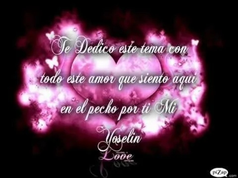 Te amo mi Yoselin Att John - YouTube