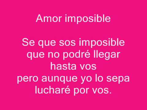 Amor imposible (poema) - YouTube