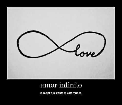 Amor infinito | Love | Pinterest