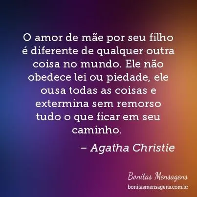 O amor de mãe por seu filho é diferente de qualquer outra coisa no ... O amor de mãe por seu filho é diferente de qualquer outra coisa no ...