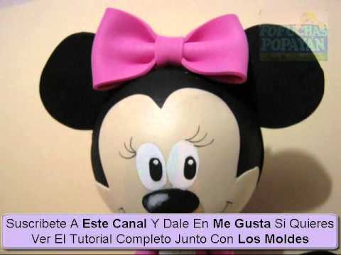 Fofucha Minnie Mouse paso paso - Imagui