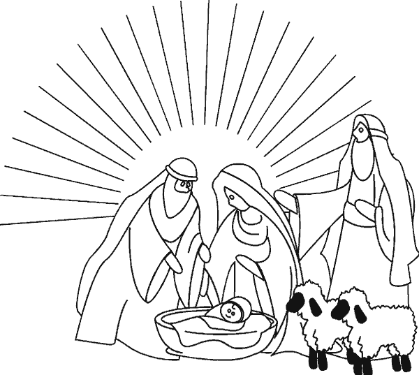 Ana de Austria Religión: Dibujos de Navidad para colorear