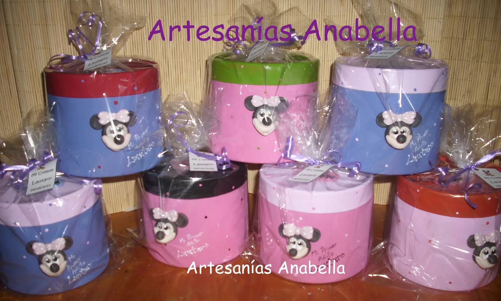  ... Anabella: Souvenirs Mickey y Minnie en alcancías y portarretratos
