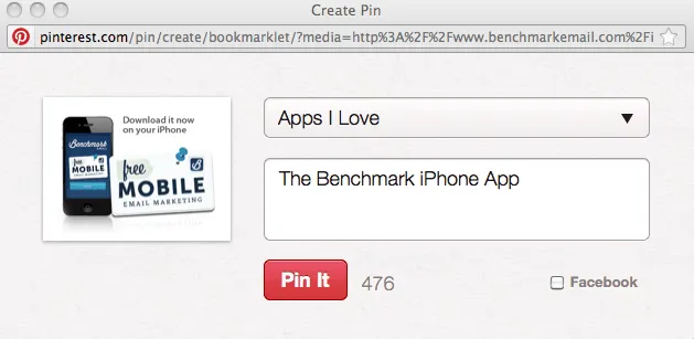 Cómo puedo añadir un pin a mi tablero Pinterest?- Benchmark Email