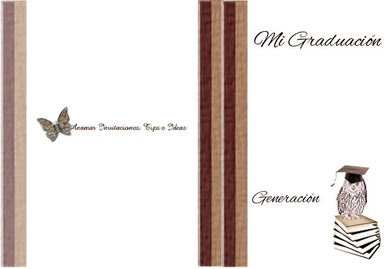 Invitación Graduación