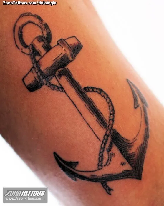 Anclas on Pinterest | Tatuajes, Anchor Tattoos and Anchor Tattoo ...