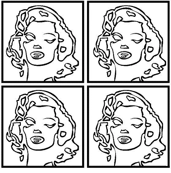 Andy Warhol. Marilyn Monroe | Para colorear e ilustrar | Pinterest ...