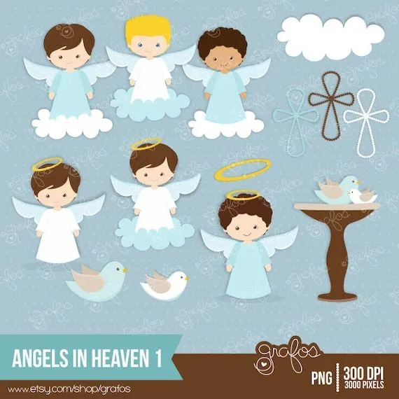 ANGELES NIÑO Imagenes Angeles Angelitos Clipart por grafos