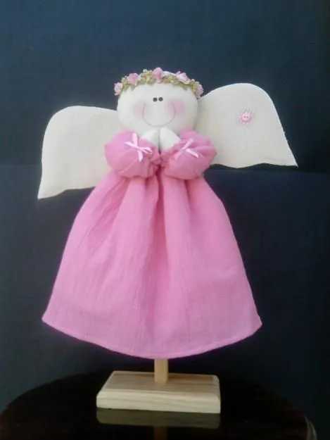 angelita de manta para cumpleaños | manualidades | Pinterest
