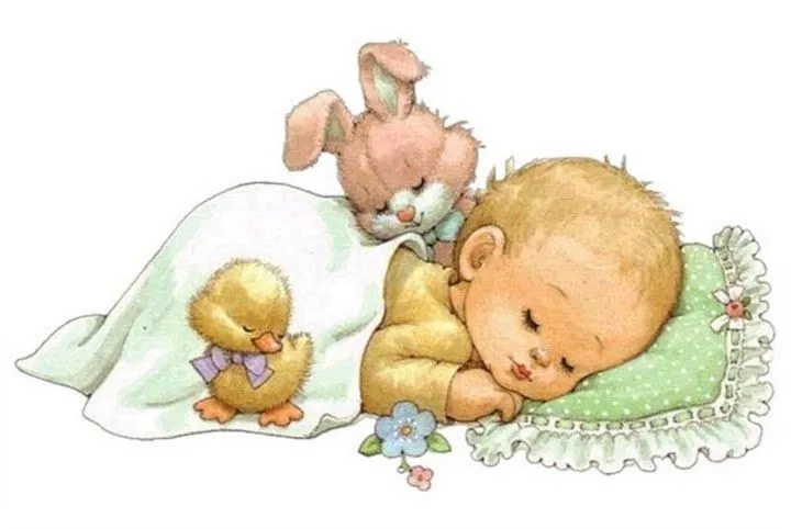 Bebés durmiendo con patitos - Imagui