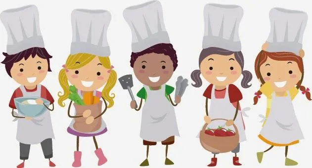 LOS ANGELITOS: Mini Chef In The Cooking