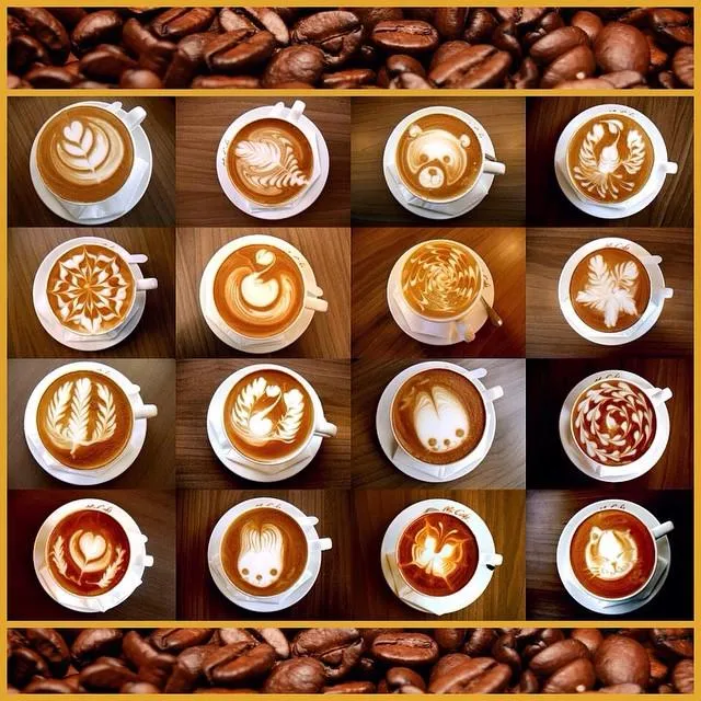 Angelo Campione on Twitter: "#Cafe Latte Art ... La destreza del ...