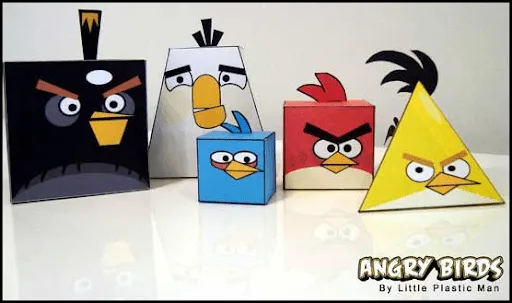 Angry Birds en Armables de Papel | El Rato